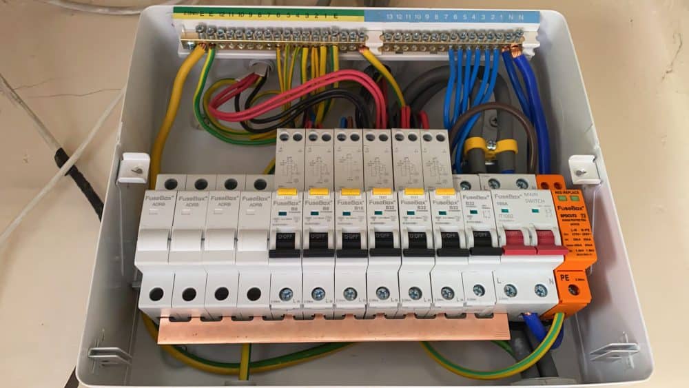 Consumer unit upgrade wired and certified by Home Heroes in North Dorset
