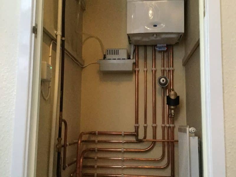 New gas combi boiler installed by Home Heroes in a Gillingham home